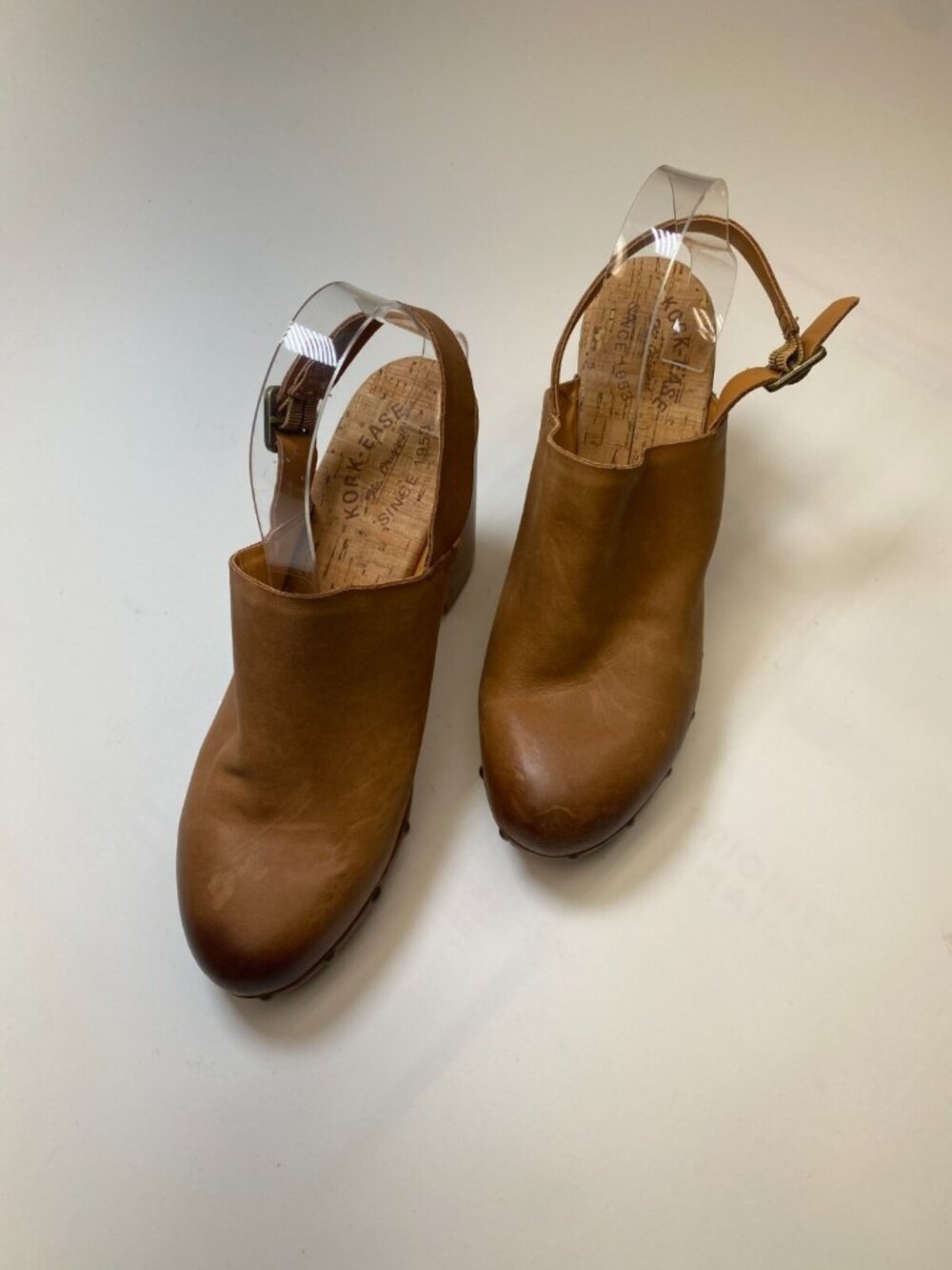 Kork-Ease Womens Brown Cork Leather Heel Sz 11m - Picture 8 of 9